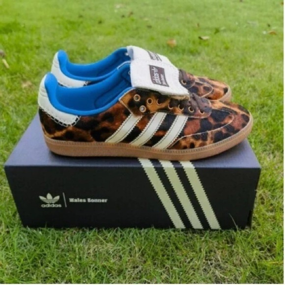adidas Shoes - Adidas Wales Bonner X Samba Pony Leopard Sneakers